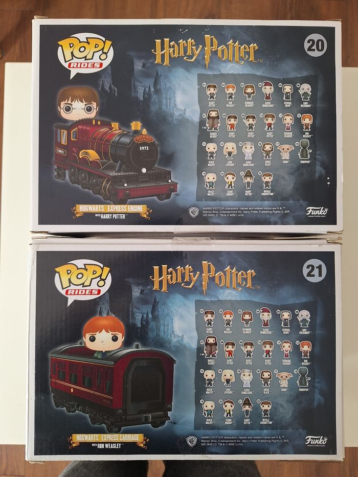 Lot 2 Funko Pop Harry Potter Hogwarts express #20 #21 - photo numéro 4
