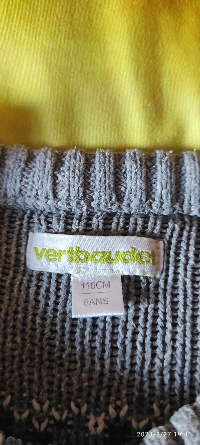 Pull chaud Vertbaudet 6 ans - photo numéro 15