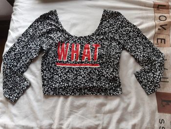 Crop top Jennyfer XS