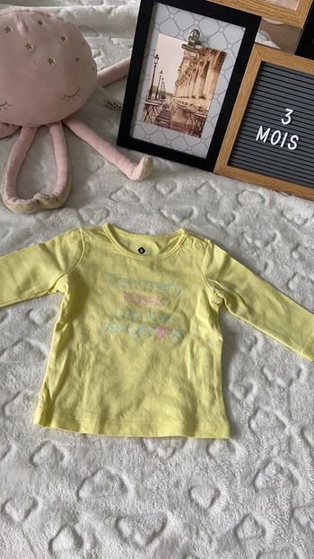 Tee shirt 3 mois