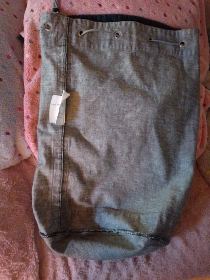 Grand sac en jean Lee Cooper - photo numéro 11