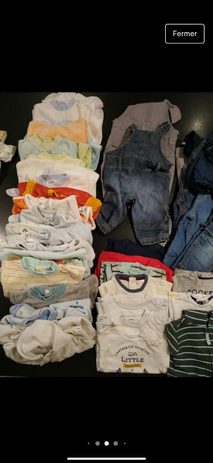 Lot 3 mois garçon hiver - photo numéro 4