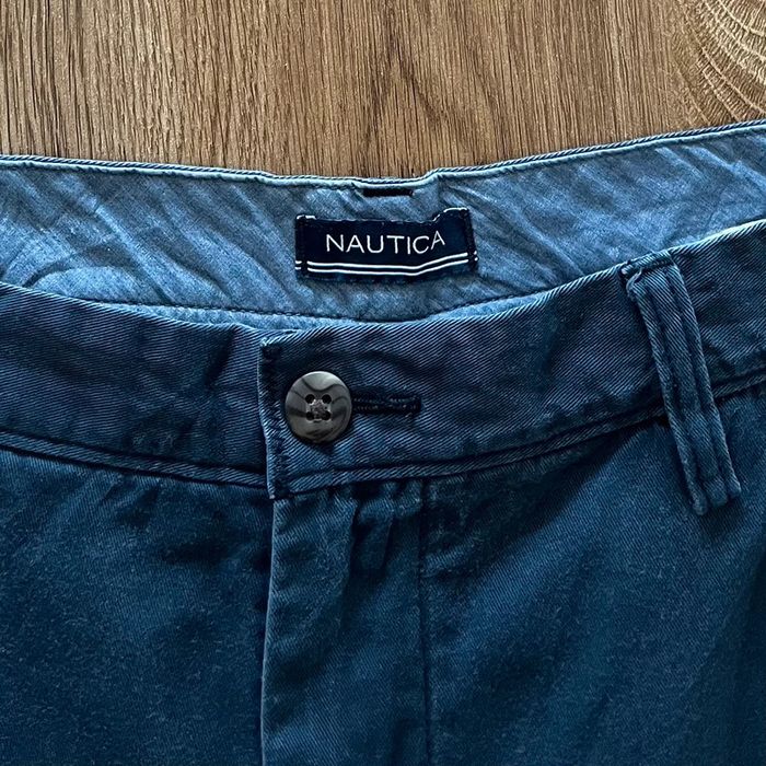 Short bleu marine Nautica Classic Fit pour homme, taille : W 38 (48 taille française) - photo numéro 4