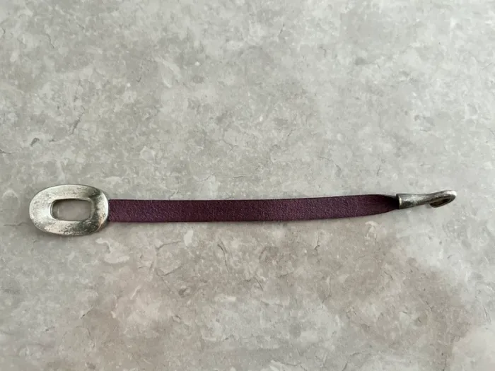 Bracelet Cuir et Argent - photo numéro 4