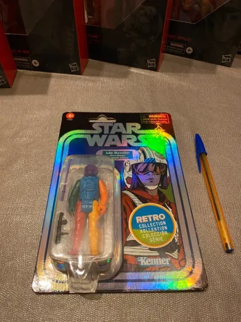 Figurine Star Wars retro collection - Luke Xwing Prototype (purple head) - Hasbro 2022