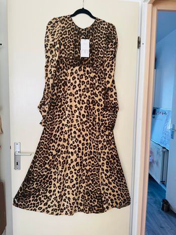 Robe Zara longue léopard 