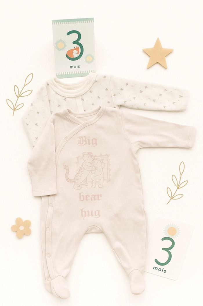 Pyjamas fille 3 mois