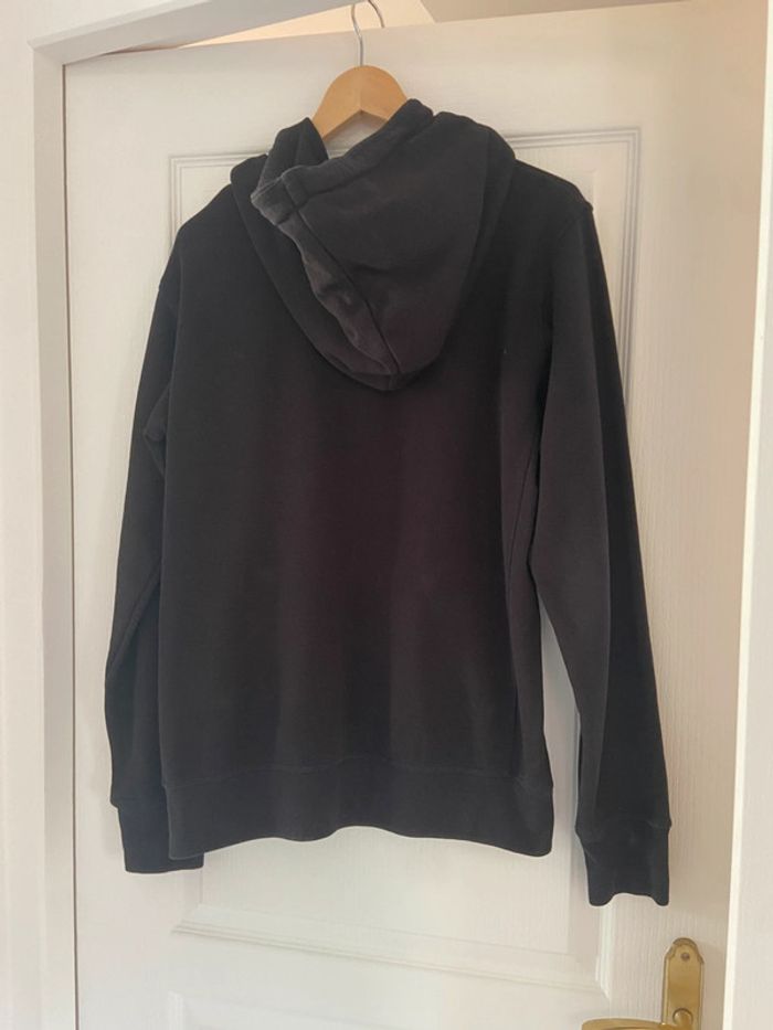 Sweat à capuche noir Jack & Jones taille S - photo numéro 2