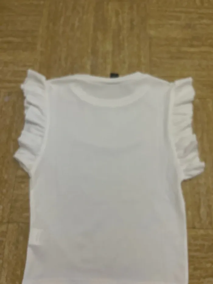 T-shirt SHEIN avec épaulette - photo numéro 3
