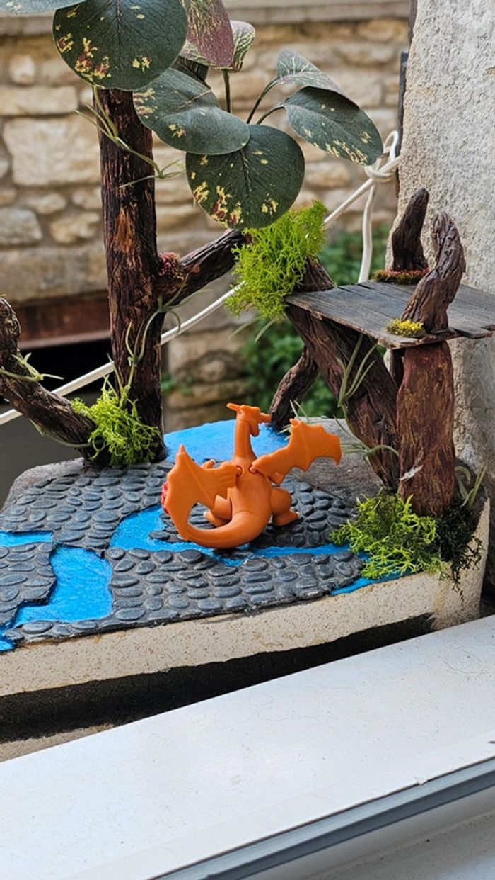 Super figurine Pokemon Nintendo tomy Dracaufeu - photo numéro 6