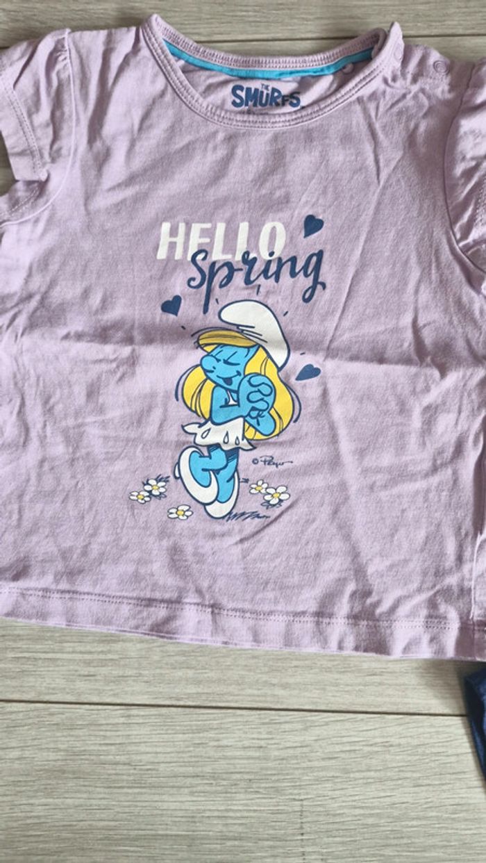 Lot de 4 t shirt 12 mois - photo numéro 2