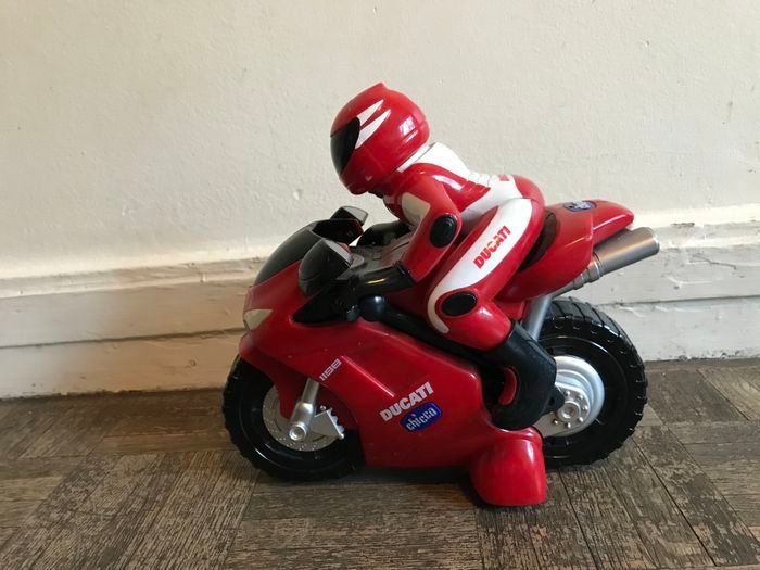 Moto Ducati Chicco avec guidon - photo numéro 2