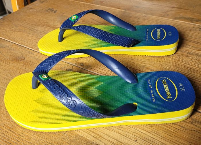 Tongs HAVAIANAS taille 37/38 taille européenne - photo numéro 3