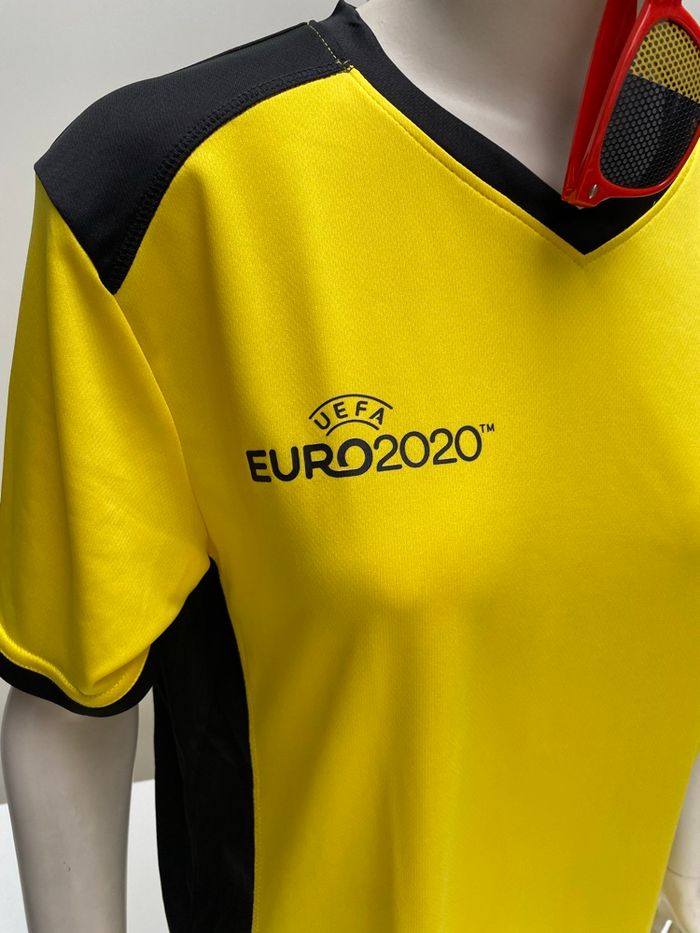 Maillot de Foot UEFA Euro 2020 Belgique 🌸 taille M - photo numéro 2