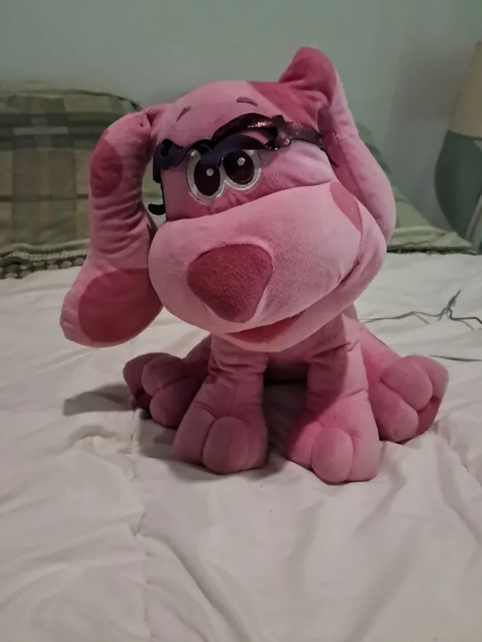 Peluches blues et ses amies magenta