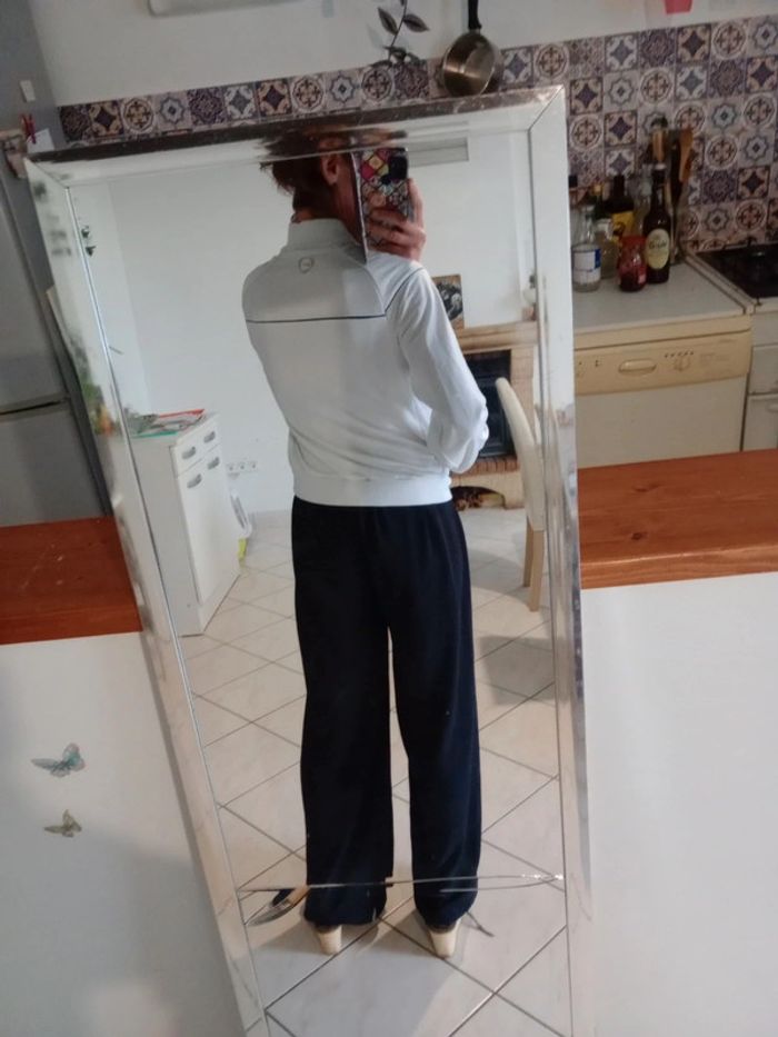 Sweat zippé 12-13 ans blanc c86 - photo numéro 4