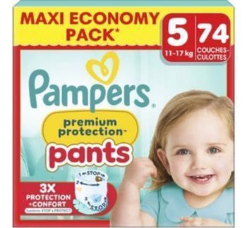 Couches Culottes Bébés Prenium Protection Pants 11-17 kg Taille 5