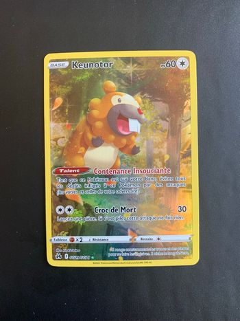 Carte Pokemon Keunotor GG29/GG70