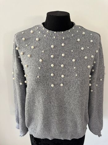Pull gris Jennyfer