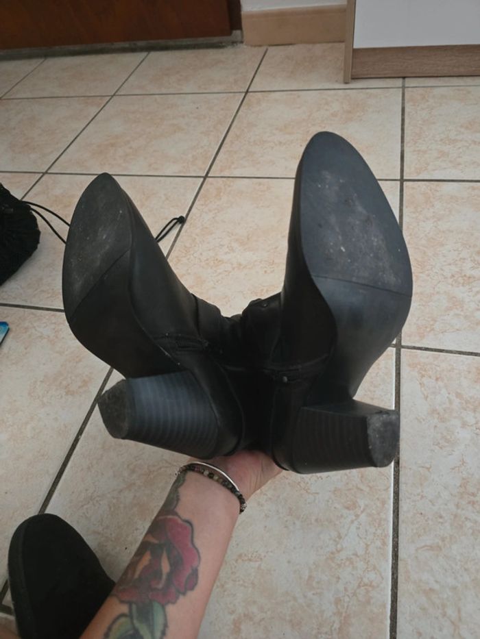 Bottes Santiag 37 femme bottines - photo numéro 3