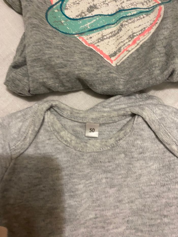 Lots 0-1 mois filles Bodie manche longue et manche courte - photo numéro 5