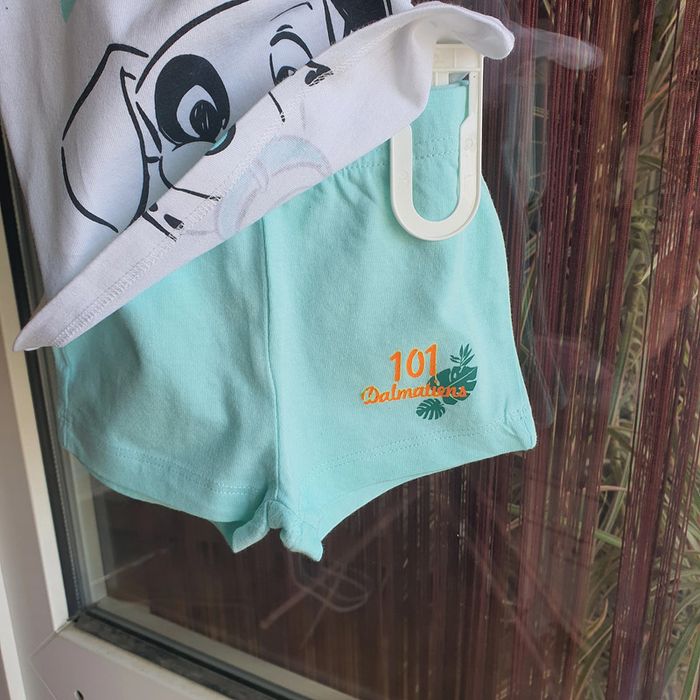 Ensemble Short et Tee Shirt 6 mois - photo numéro 2