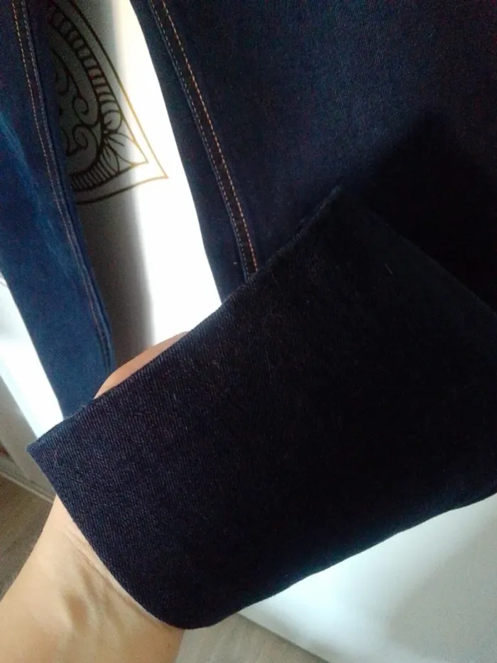 Jean levis bleu foncé taille 36 push up - photo numéro 8