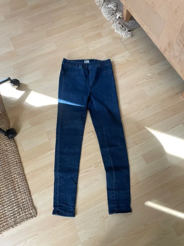 Jegging bleu