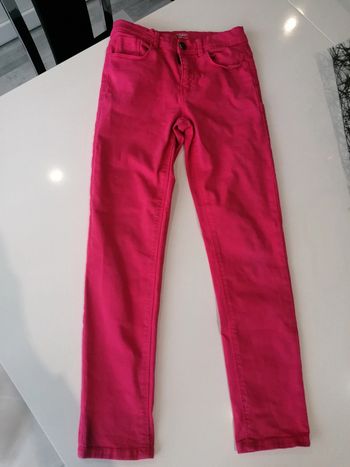 Skinny rose foncé T 10 ans 👖