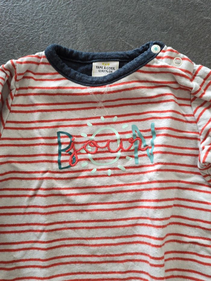 Tee shirt 12 mois - photo numéro 2