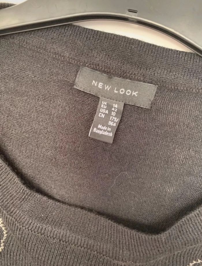 Pull brodé New Look T42 - photo numéro 6