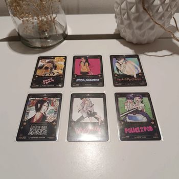 Lot de 6 cartes promo noeve graft animeland