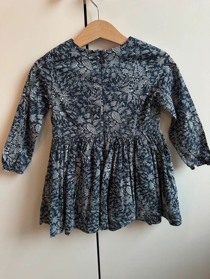 Robe ML bleu marine Liberty Whispering Stars - Taille 3 Ans - photo numéro 7