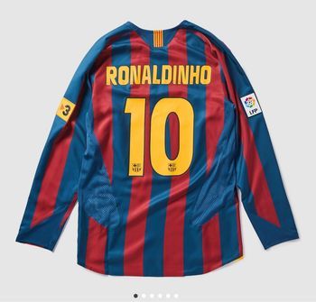 Maillot à manches longues Replica Nike Football Ronaldinho 2005/2006