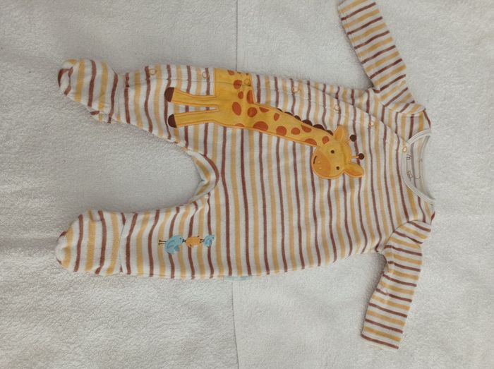 Pyjama pour petit garçon 3 mois 59 cm marque sergent major - photo numéro 2