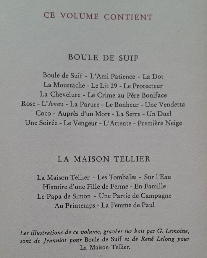 Maupassant - Boule de suif et La maison Tellier illustré - photo numéro 6
