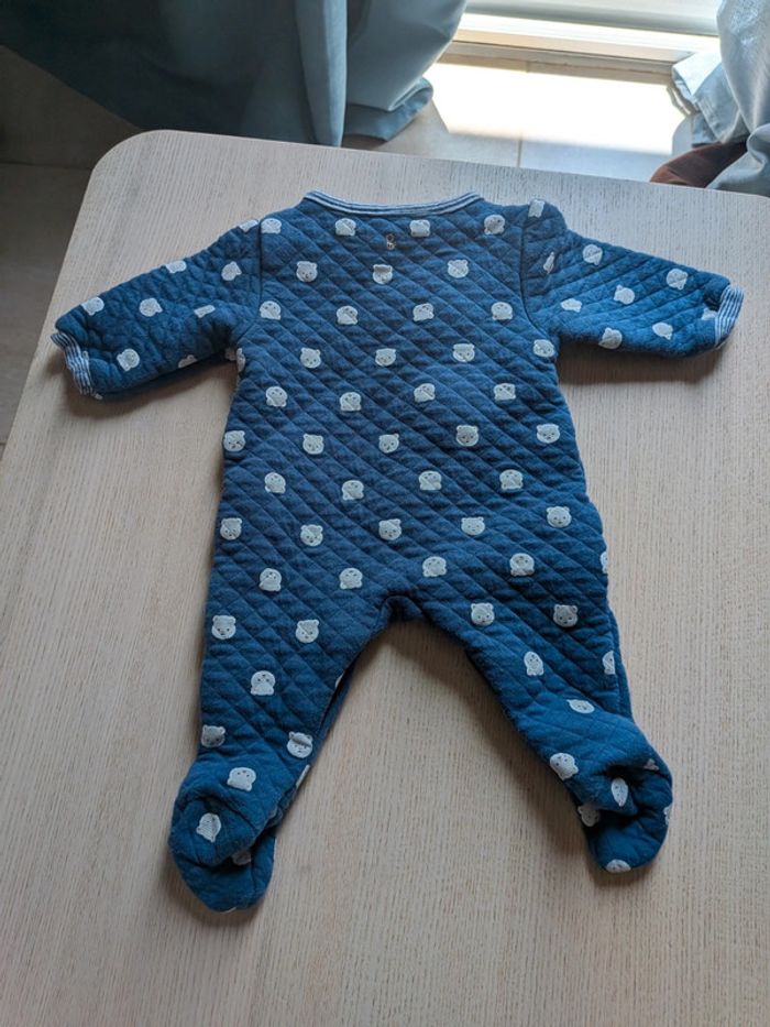 Pyjama matelassé Obaïbi 1 mois 🐻 - photo numéro 6