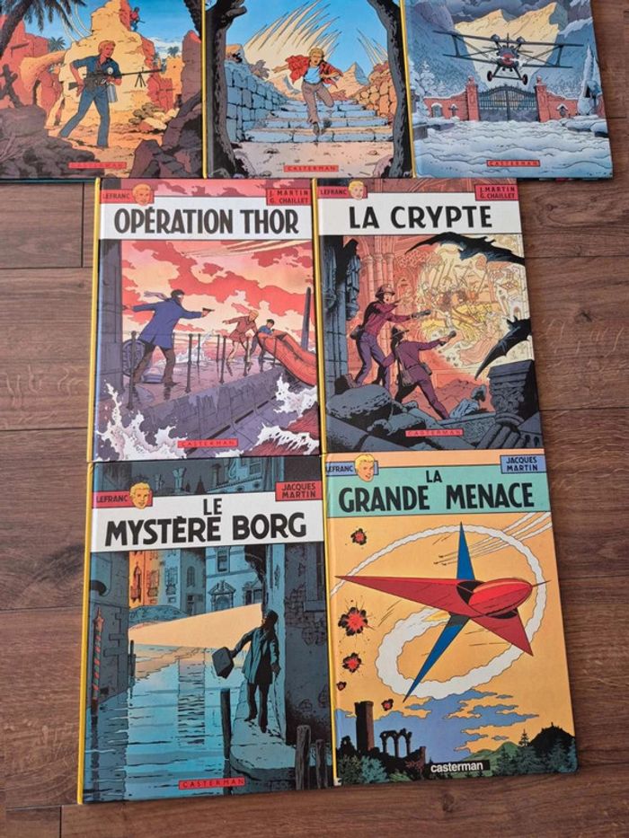 Lot de 7 bandes dessinées Lefranc - photo numéro 4