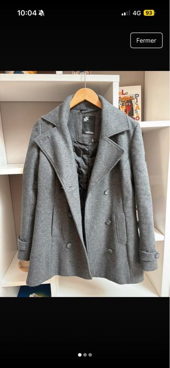 Manteau gris 