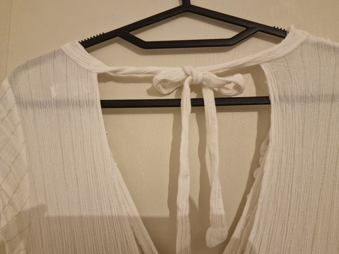 Robe Longue Blanc Cassé Style Bohème - photo numéro 8