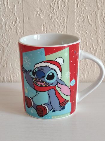 Mug de noël stitch