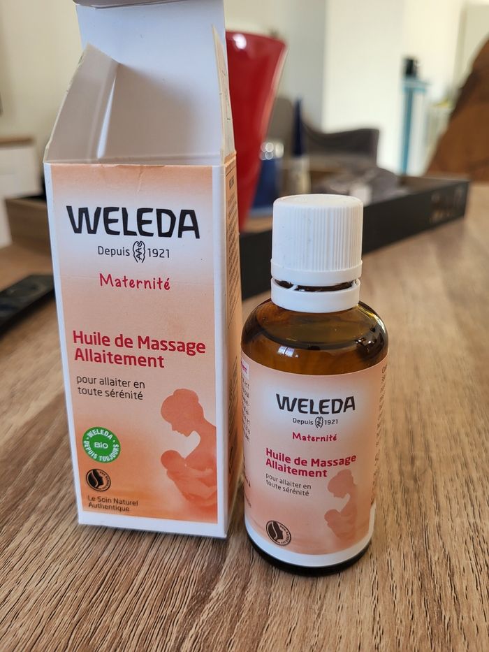 Huile massage allaitement - photo numéro 3