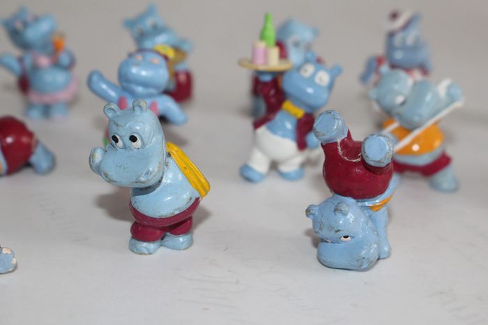Kinder Surprise Hippopotami Lot de 13 figurines. - photo numéro 3
