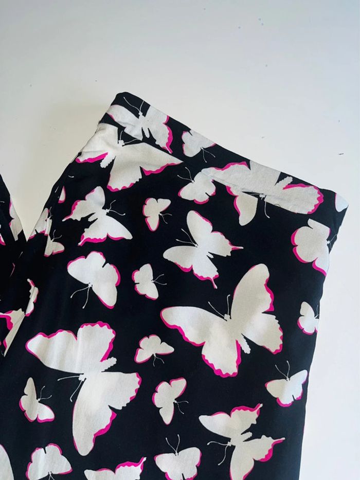 Pantalon fluide papillons - Taille 48 - photo numéro 2