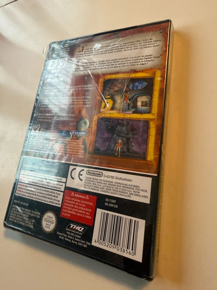 Neuf sous blister Dragon's lair 3D sur Nintendo Gamecube - photo numéro 6