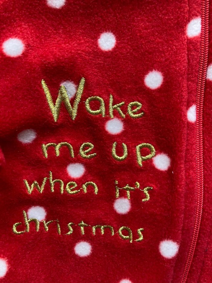 Pyjama de noël 6 mois (68cm) chaud - photo numéro 2
