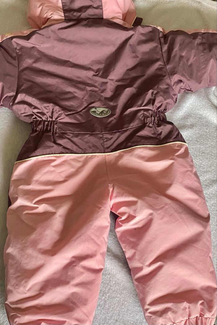 combinaison de ski bébé fille 2 ans 86/93 cm decathlon rose prune imperméable - photo numéro 5