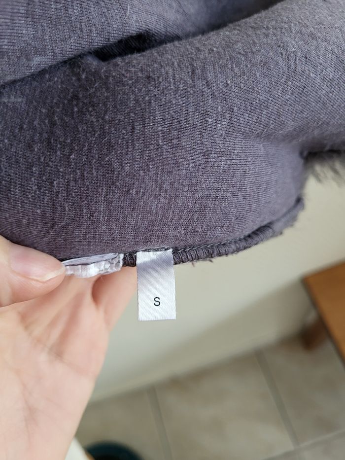 Gilet gris fausse fourrure - photo numéro 6