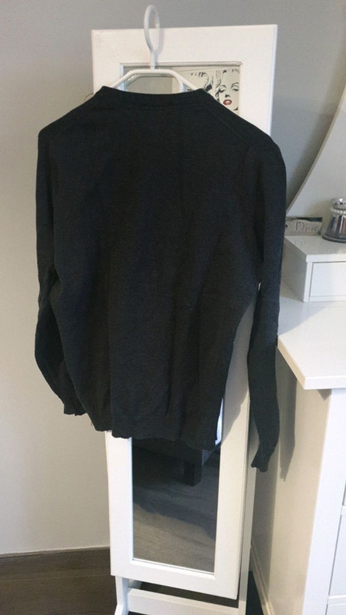 Pull gris foncé homme - photo numéro 5