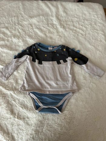 Tee shirt manche longue body